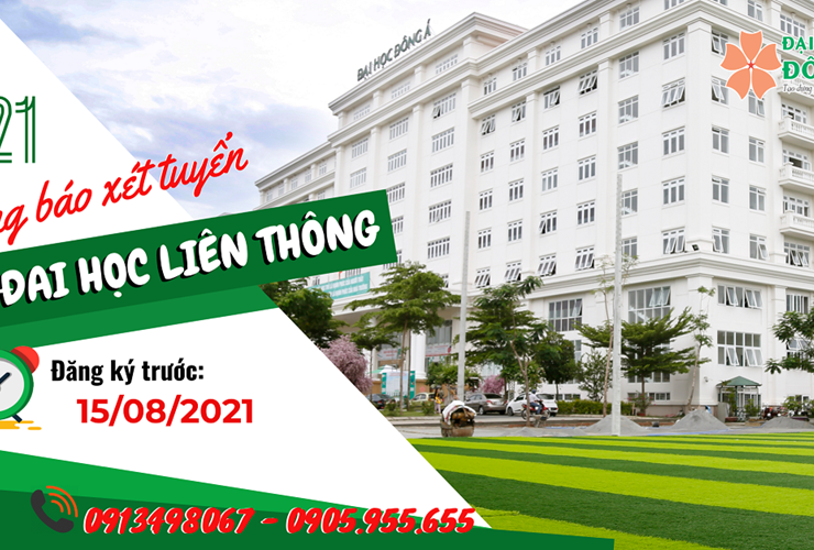 XÉT TUYỂN ĐẠI HỌC LIÊN THÔNG NĂM 2021